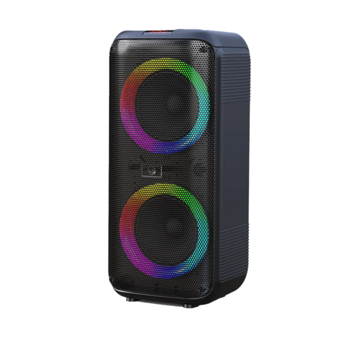 Denver Bluetooth Speaker Party Box - Discolichten - Partybox - Incl. Afstandsbediening - Microfoon Aansluiting - BPS354
