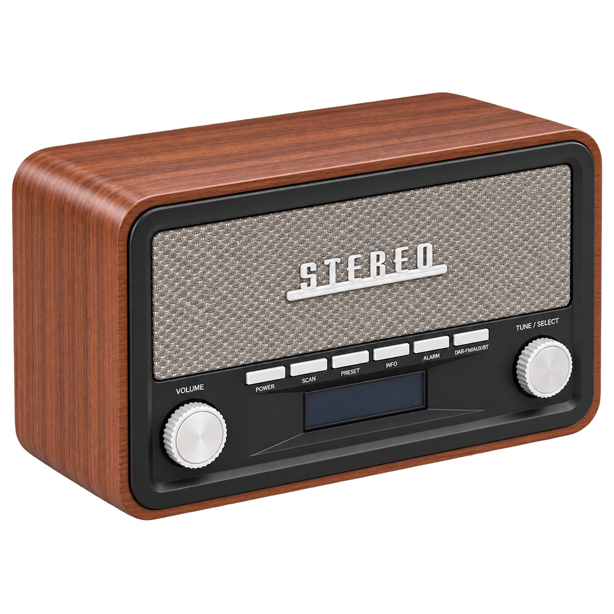 Denver DAB+ radio in hout