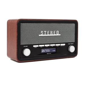 Denver DAB+ radio retro · bluetooth, FM en dimbaar display