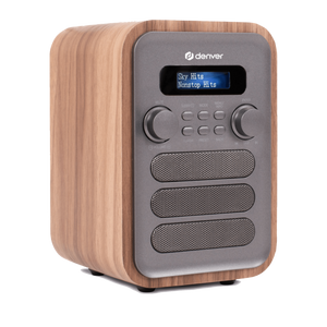 Denver DAB Radio - Retro Radio - Bluetooth - DAB+/ FM Radio - DAB48