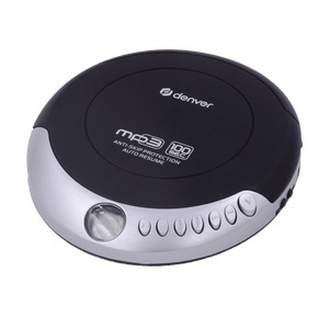 Denver Discman - Draagbare CD & MP3 speler - Anti shock - Inclusief oordopjes - DMP391