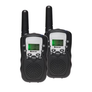 Denver Walkietalkie - 8 kanalen - Tot 5km bereik - Set van 2 - Zaklamp - WTA449