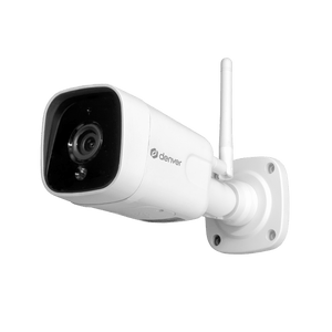 Denver Beveiligingscamera Buiten en Binnen - met Nachtzicht - Met WiFi & App - Full HD - Bewegingsdetectie - IOC241 - Denvershop