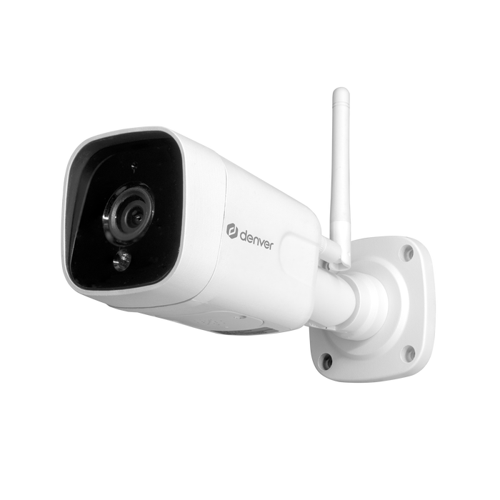 Denver Beveiligingscamera Buiten en Binnen - met Nachtzicht - Met WiFi & App - Full HD - Bewegingsdetectie - IOC241