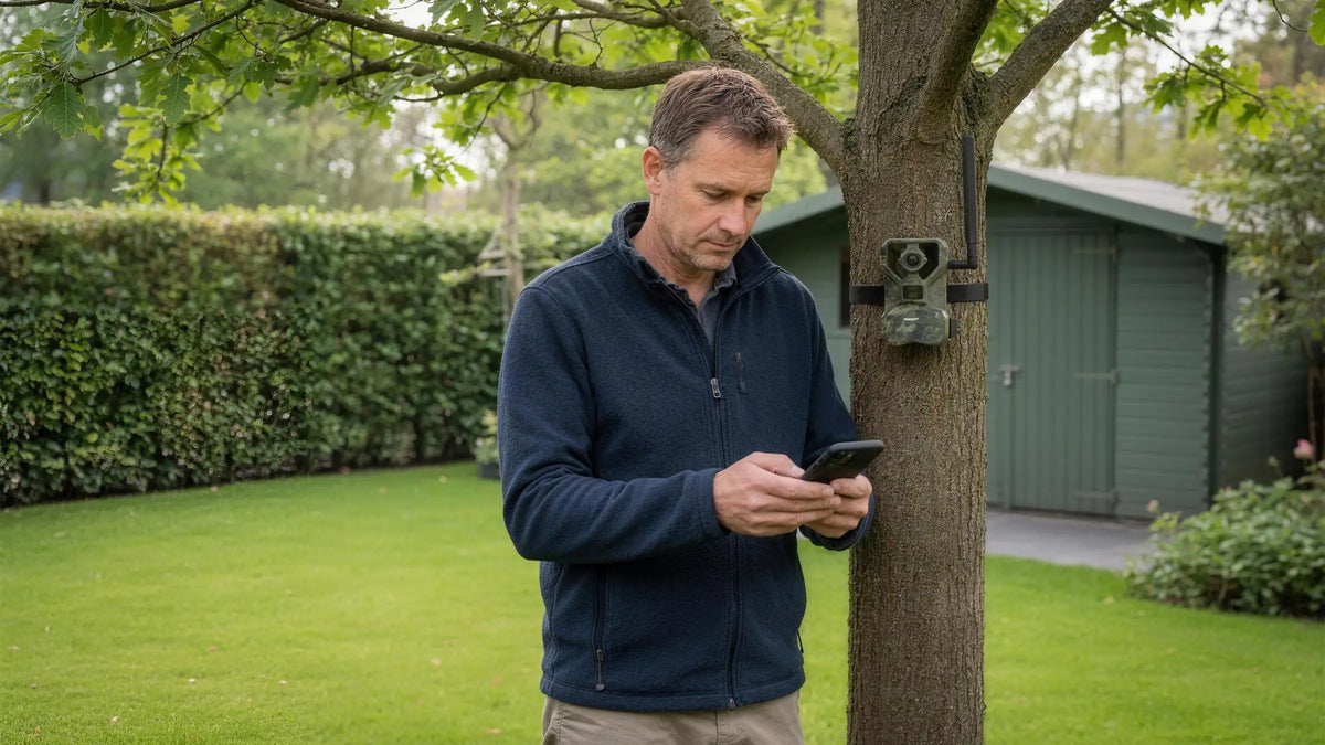 Wat liep er vannacht door de tuin?
